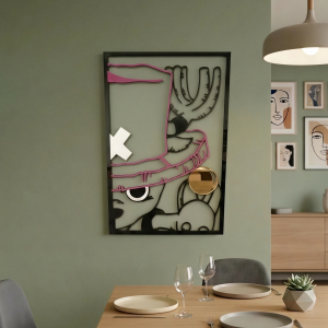 Silueta de Chopper en Metacrilato