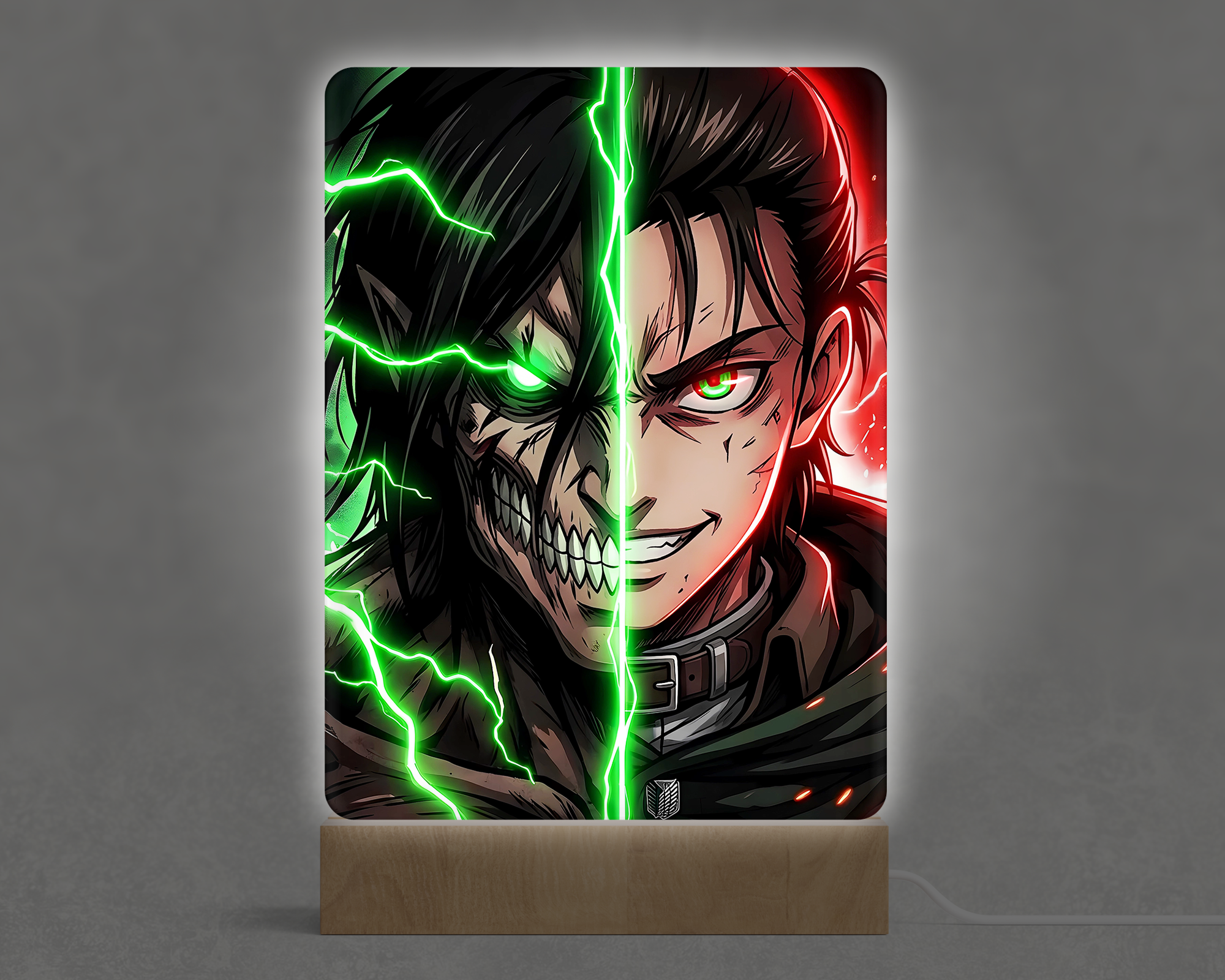 Lámpara Eren Yeager