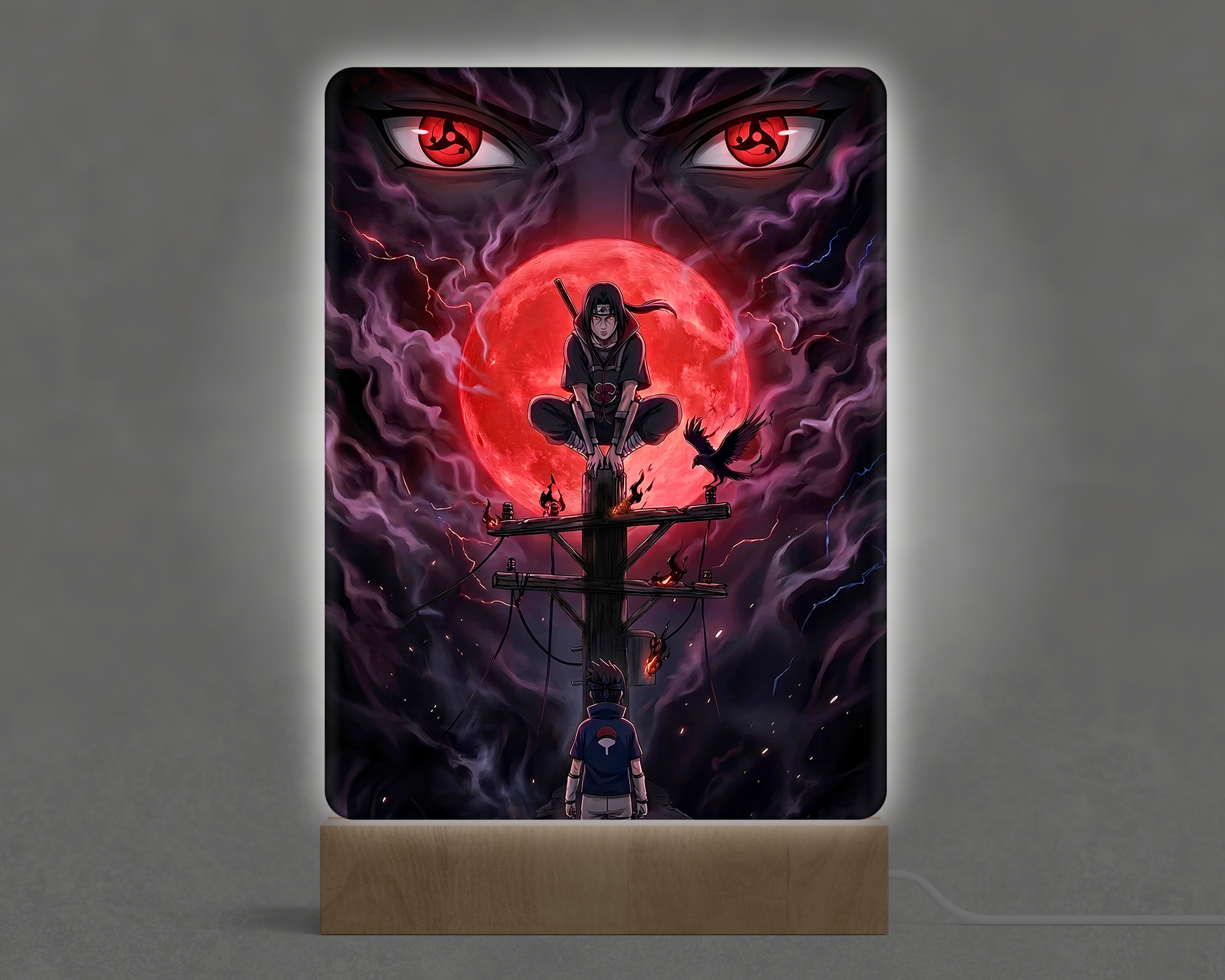 Lámpara Sasuke e Itachi