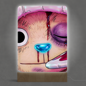 Lámpara Chopper Cyberpunk face