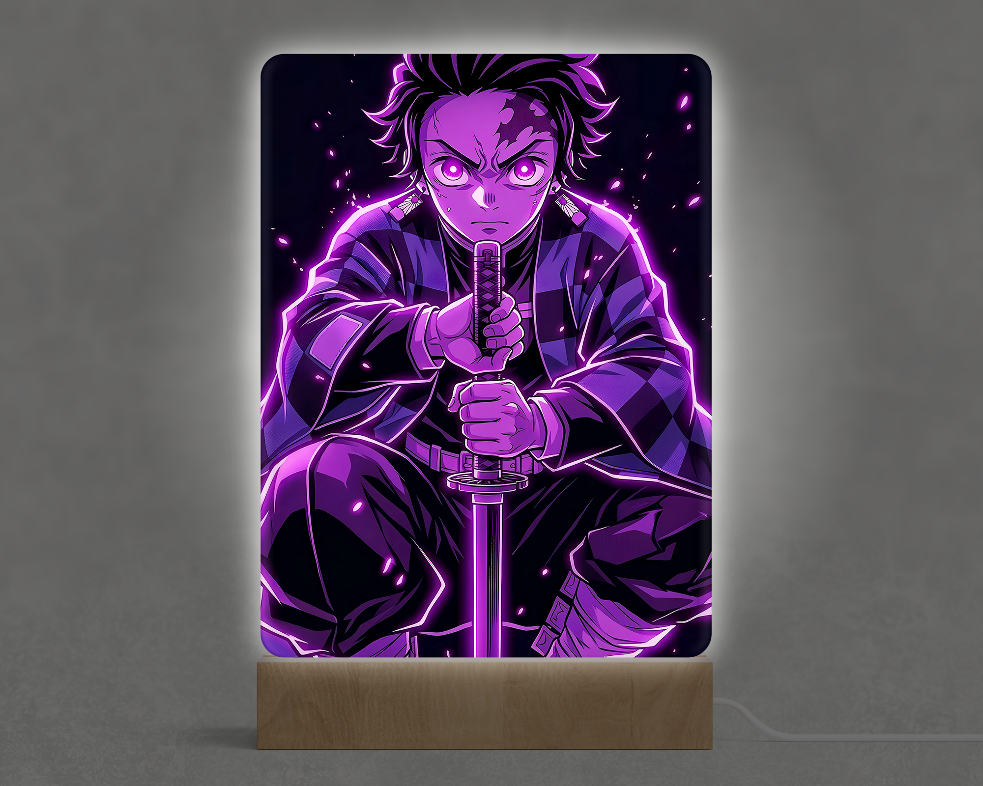 Lámpara Tanjiro purple