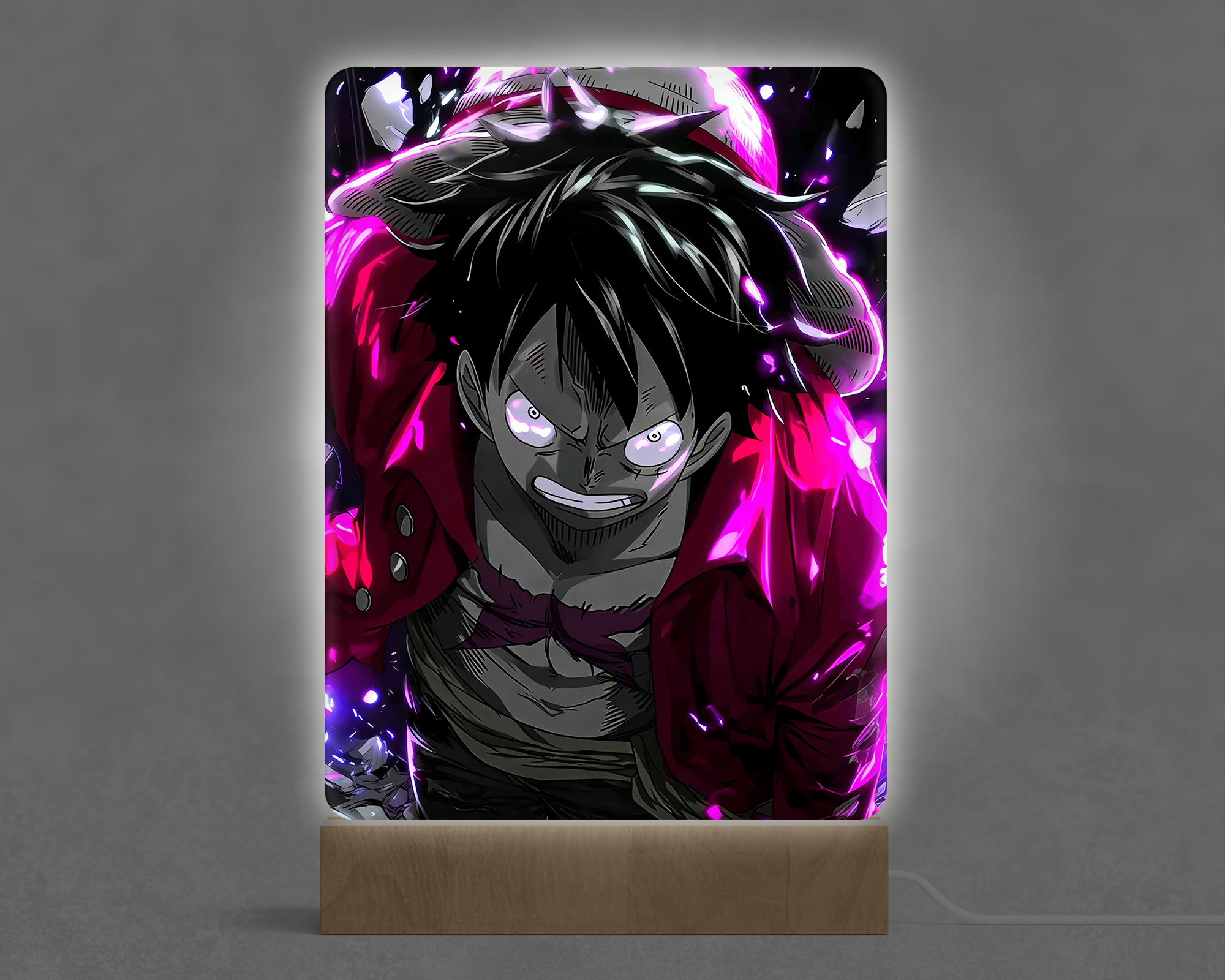 Lámpara Luffy Angry