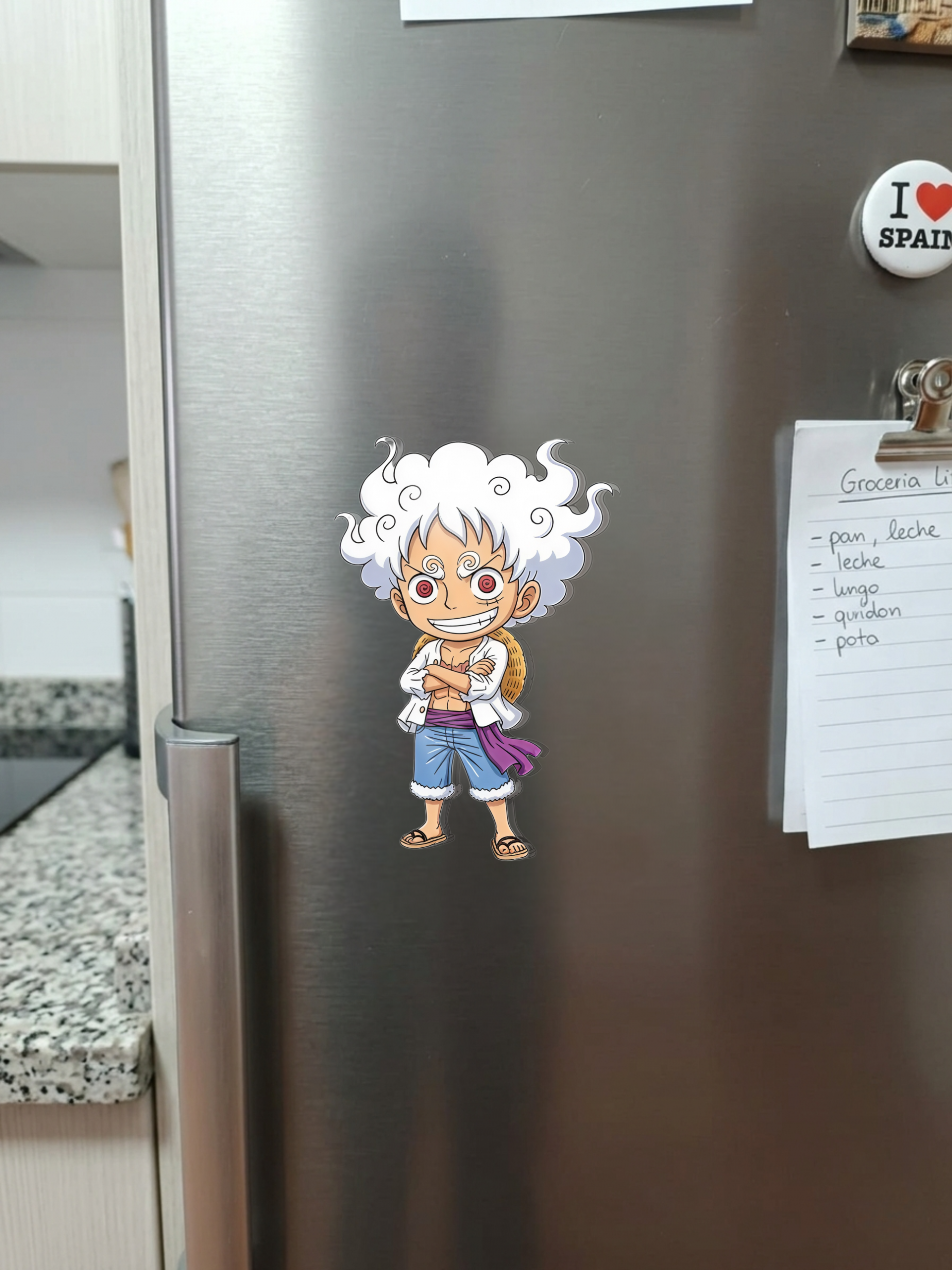 Imán Luffy Gear 5