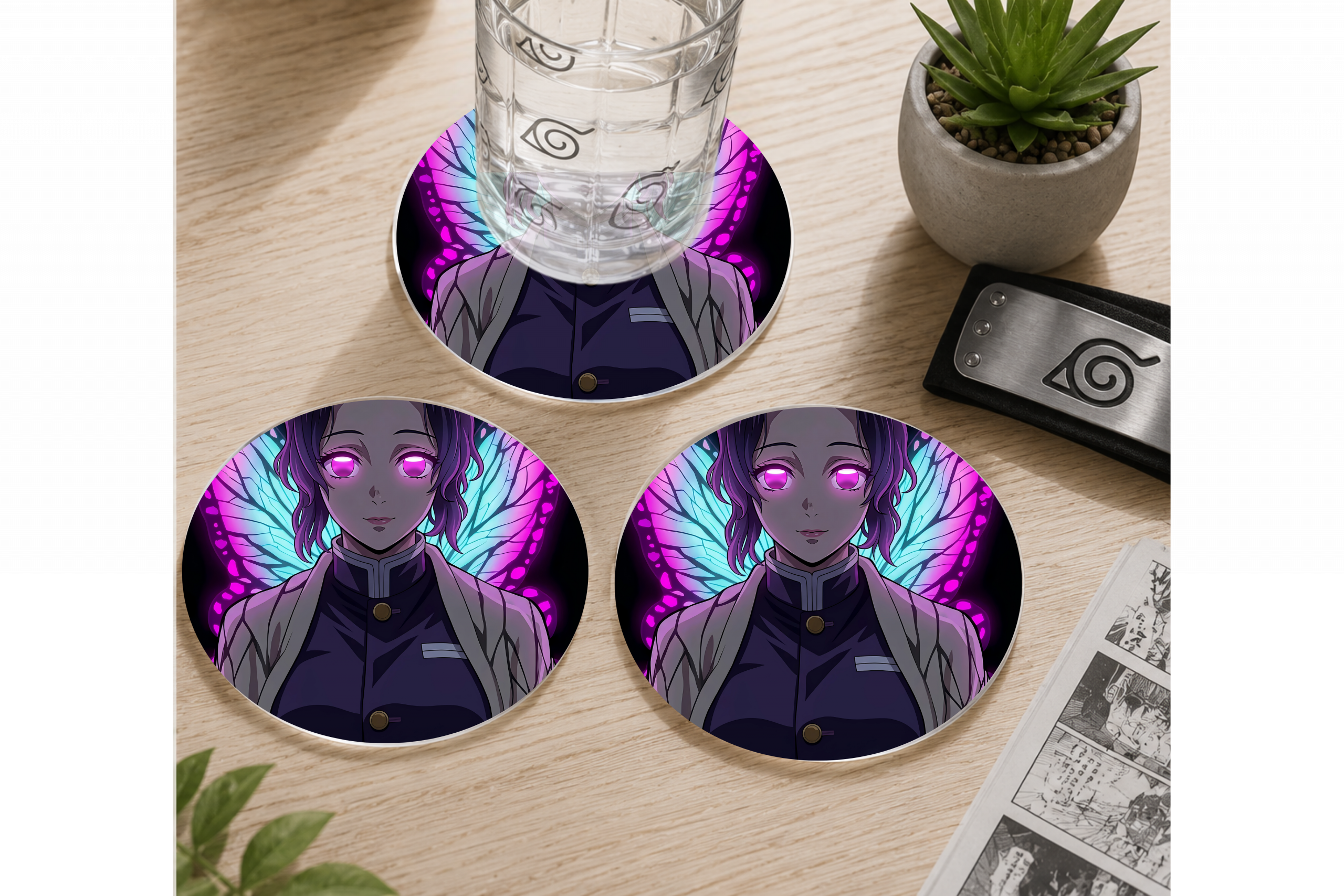Posavaso Shinobu mariposa - Imagen 2