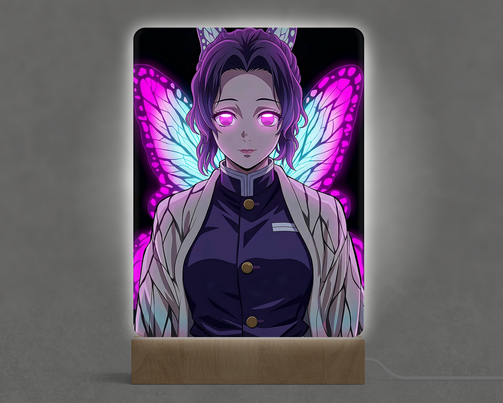 Lámpara Shinobu mariposa