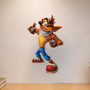 Figuras de Metacrilato para Pared - Crash Bandicoot