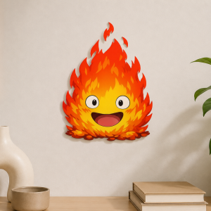 Figuras de Metacrilato para Pared - Calcifer