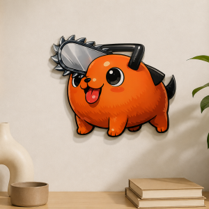 Figuras de Metacrilato para Pared - Pochita