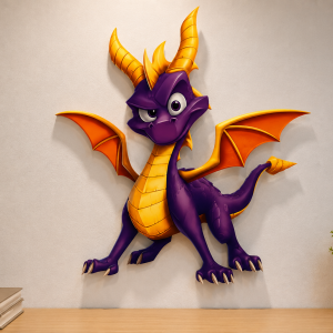 Figuras de Metacrilato para Pared - Spyro