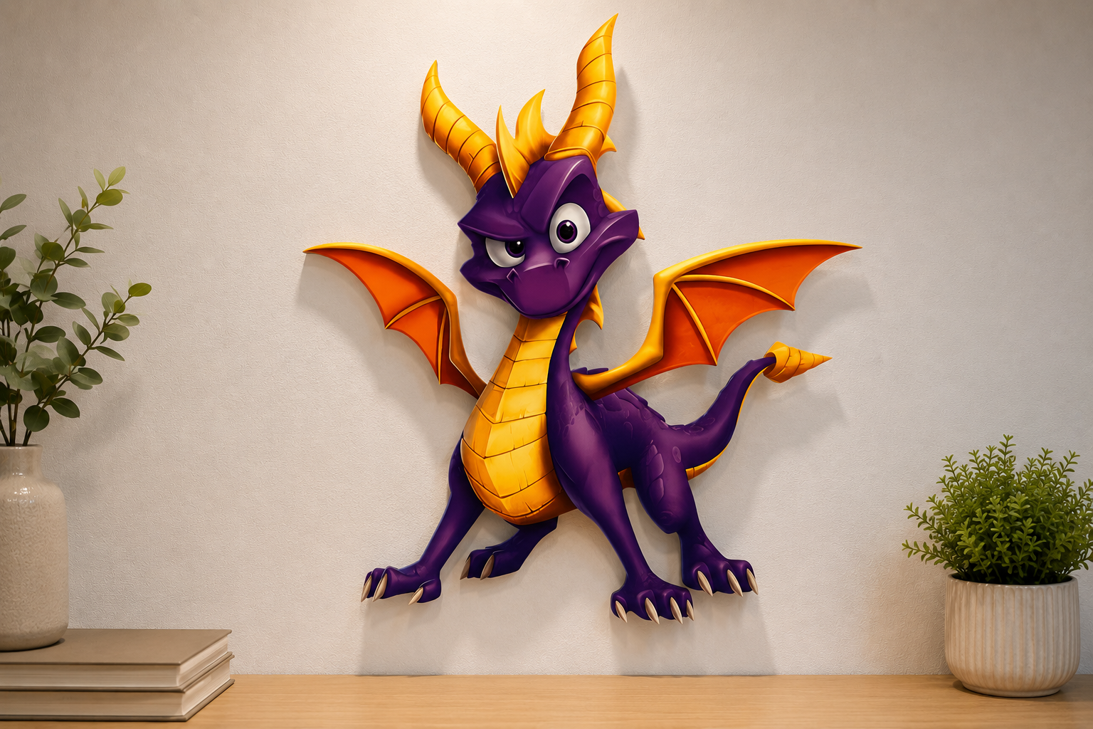 Figuras de Metacrilato para Pared - Spyro