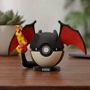 Poké Ball de Charizard shiny