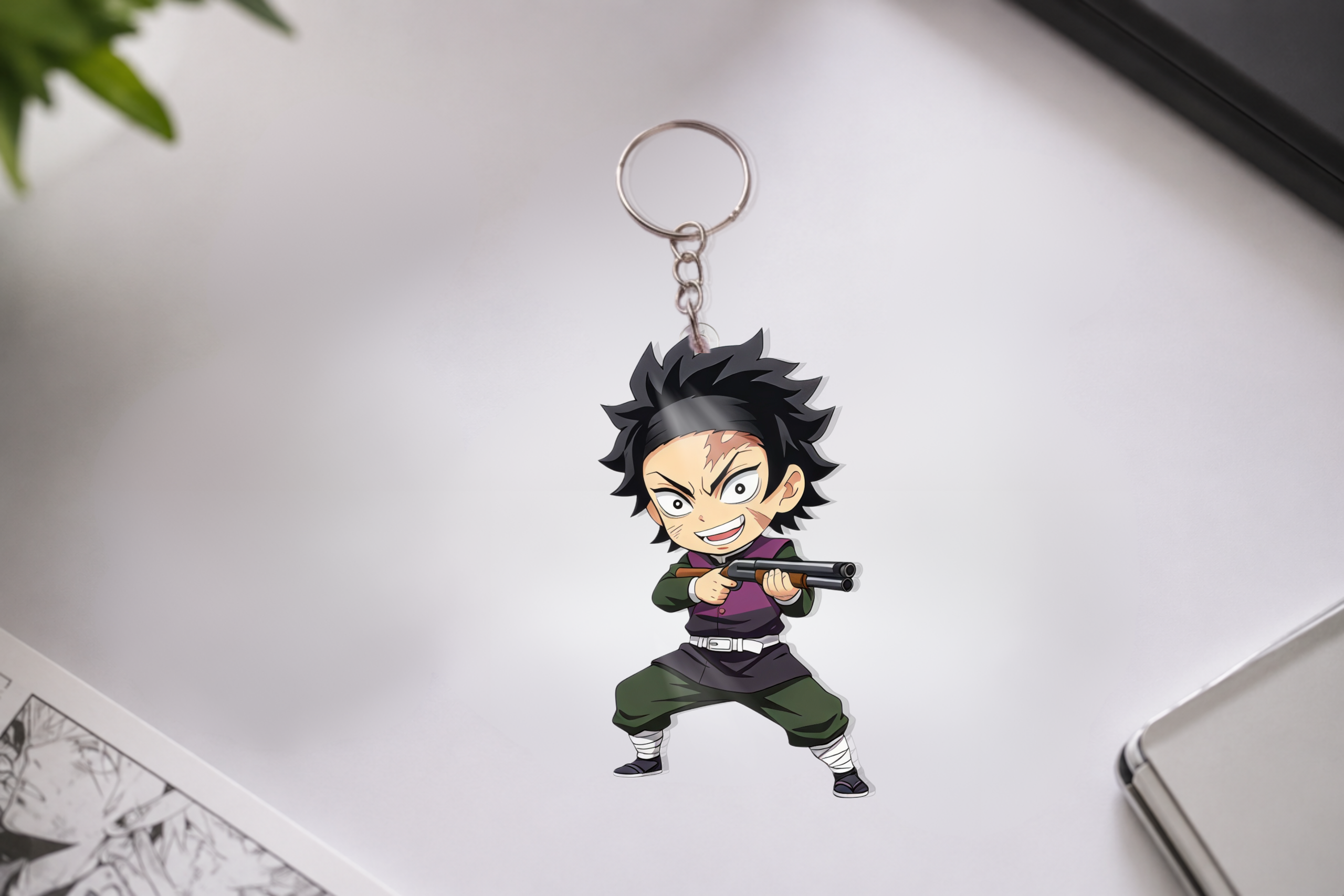 llavero Genya demon slayer
