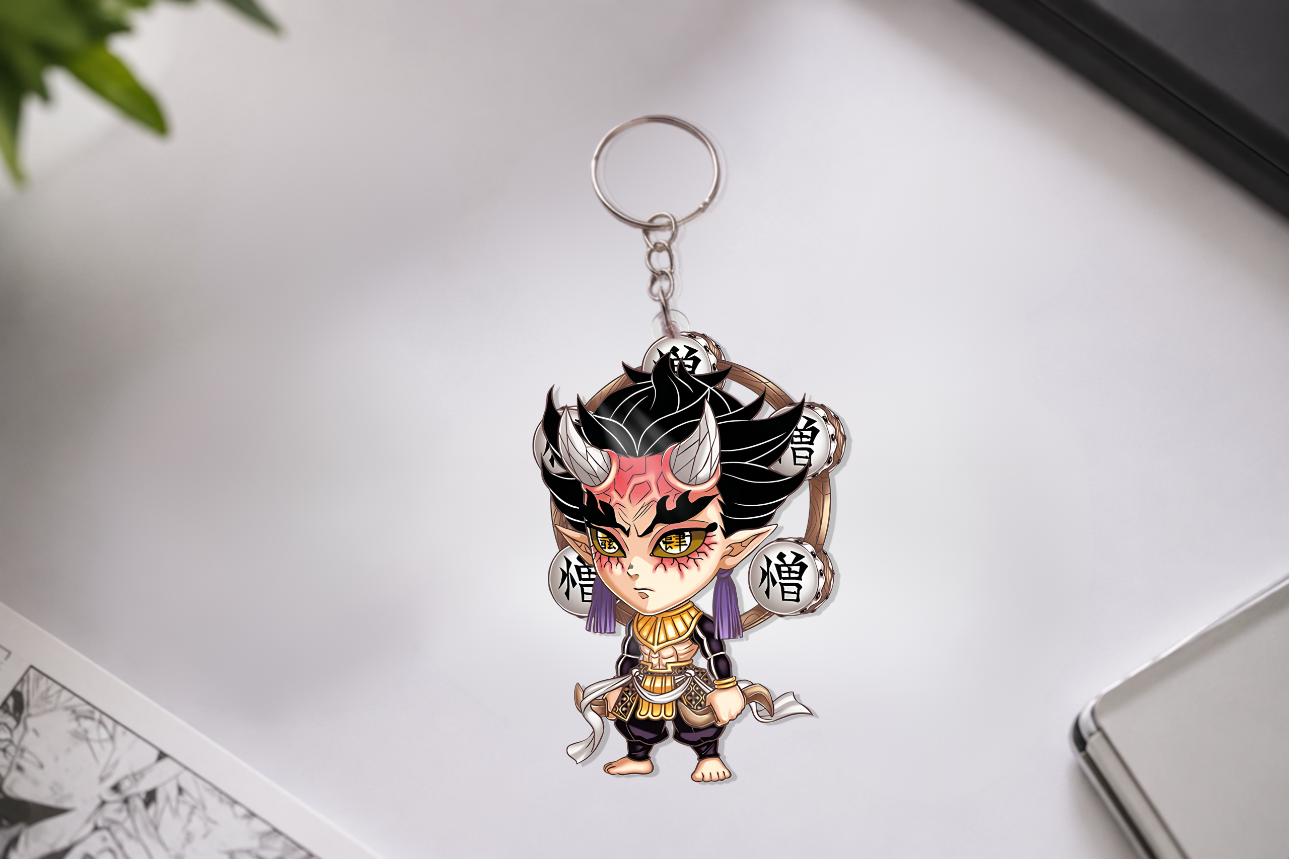 llavero Hantengu Demon Slayer