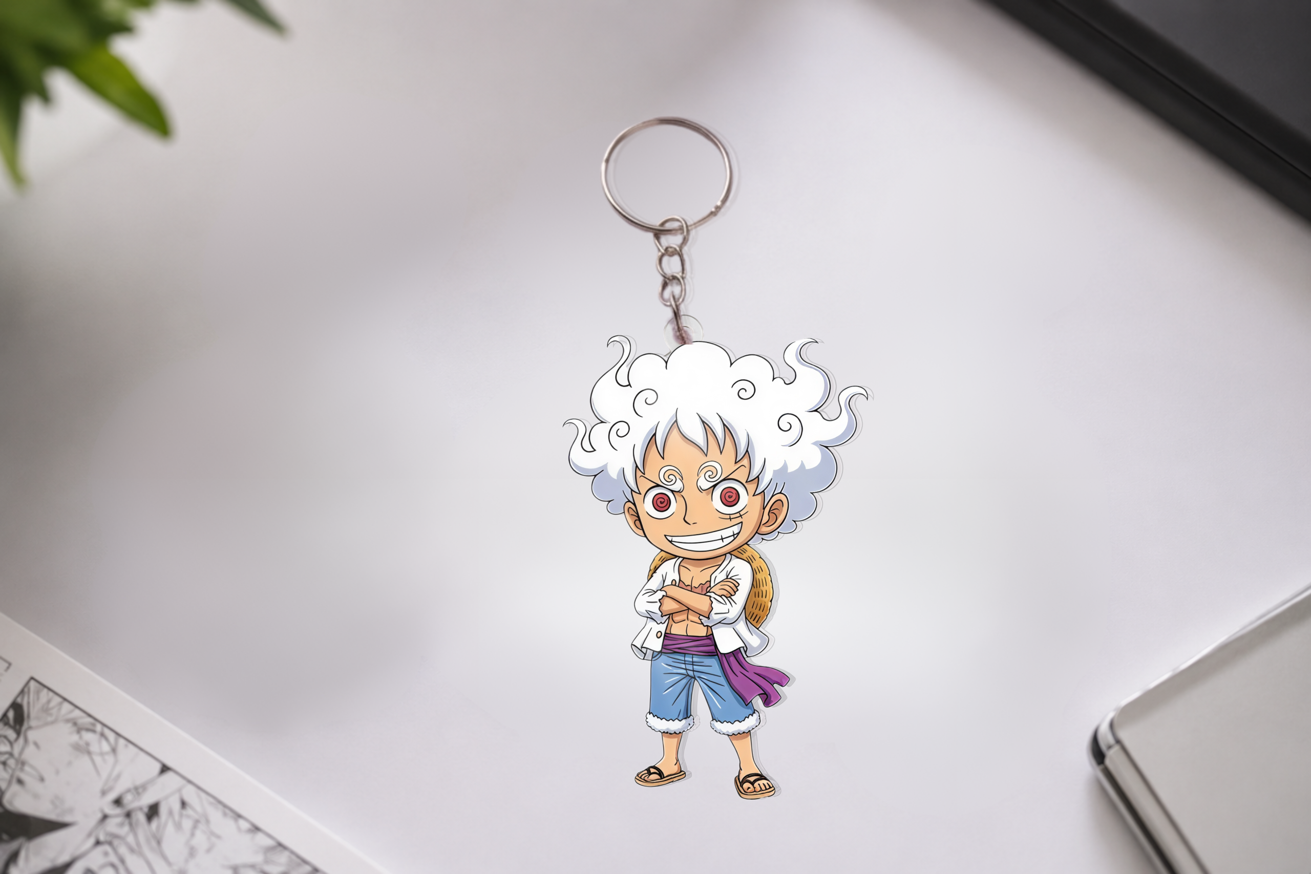 llavero Luffy Gear 5 One Piece