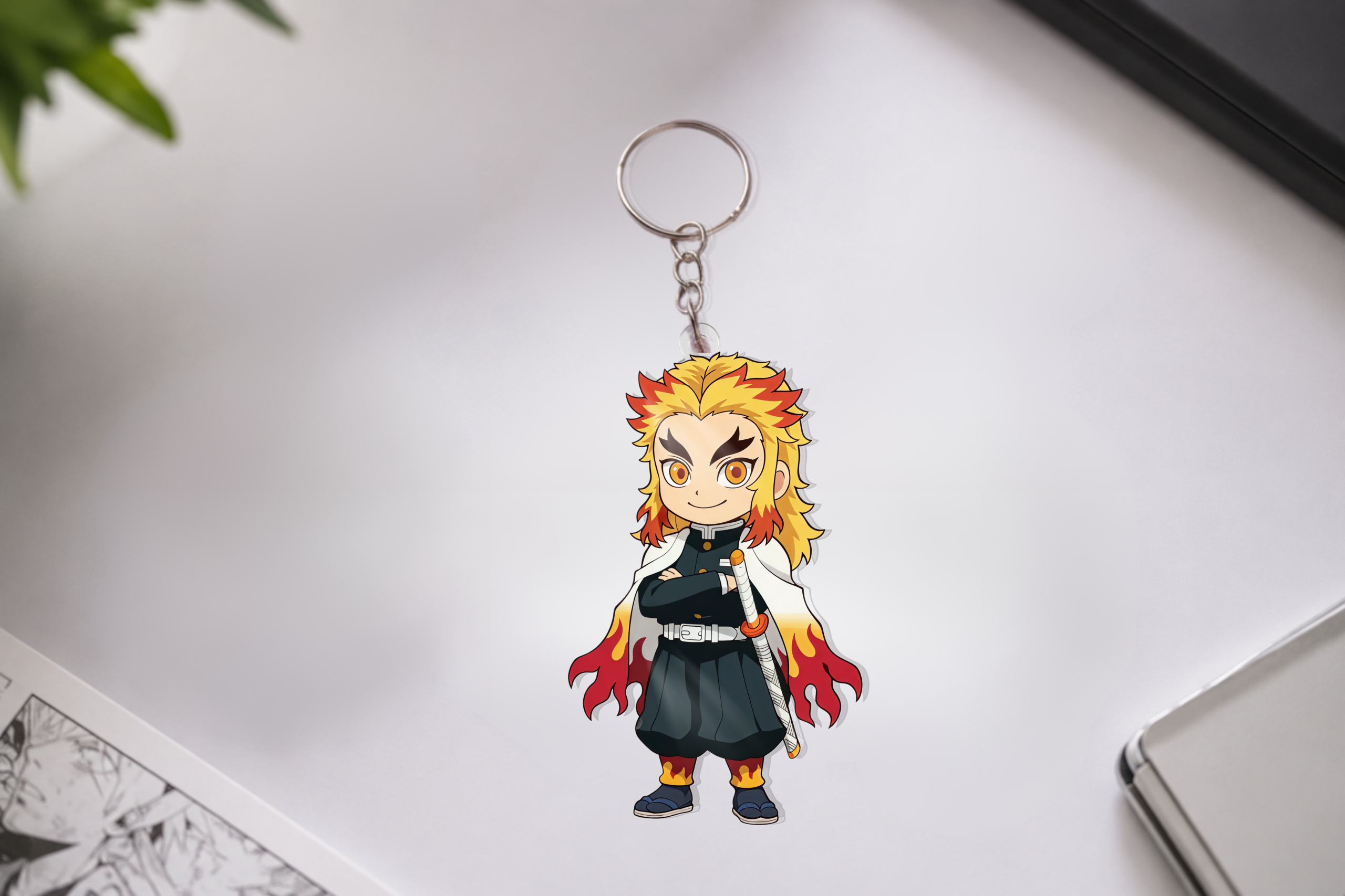 llavero Rengoku Demon Slayer