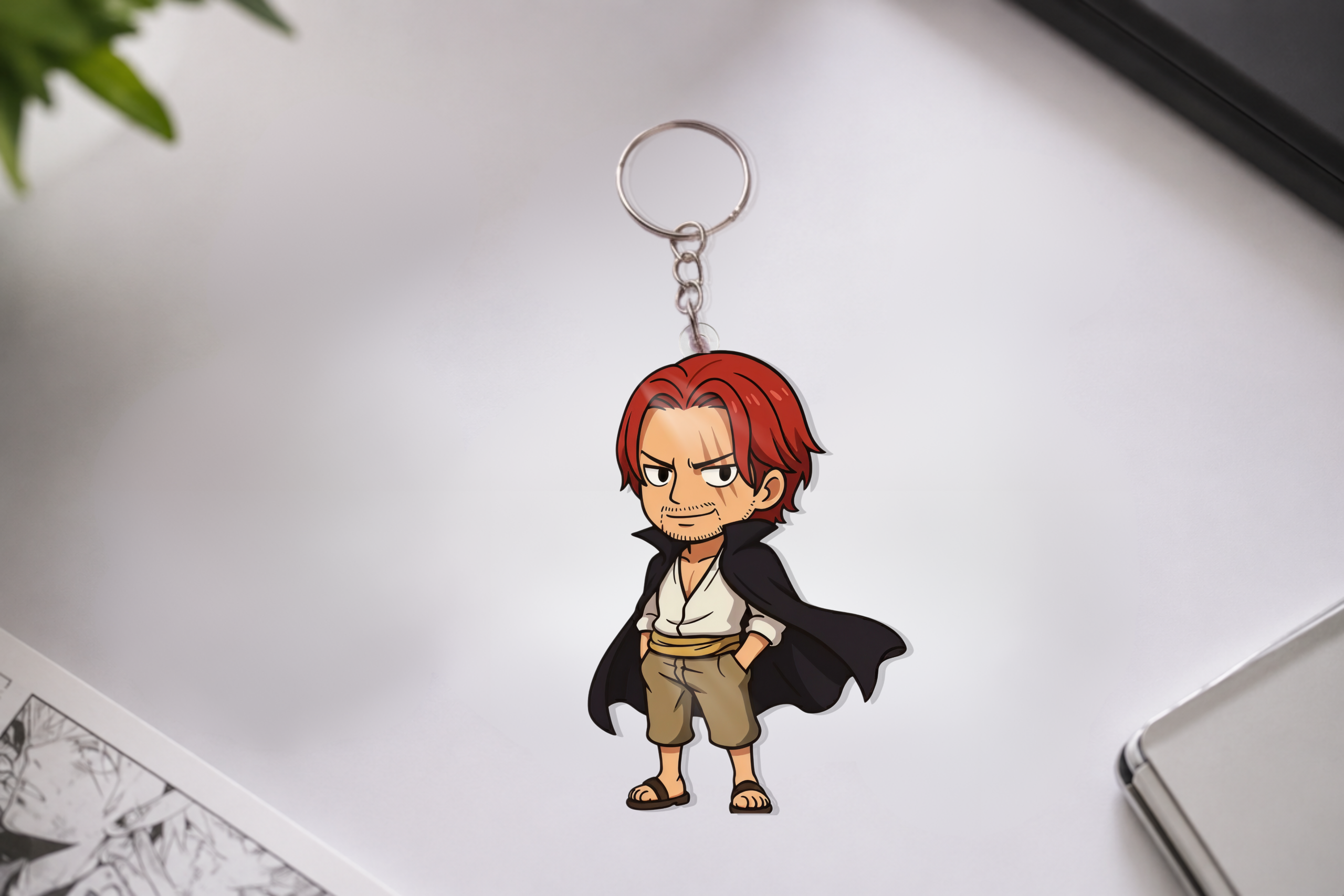 llavero Shanks One Piece