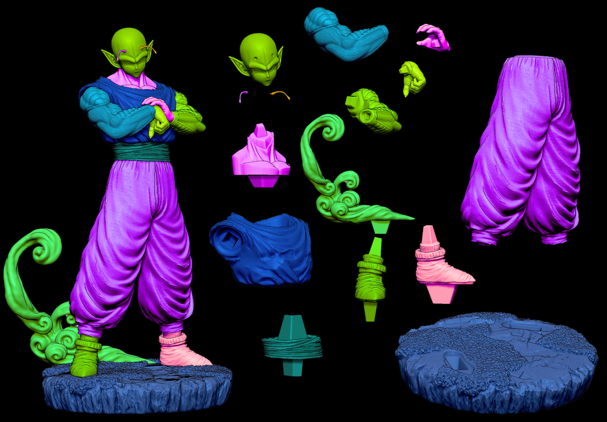 Resina Piccolo - Dragon Ball Z